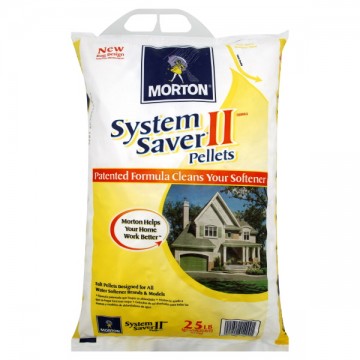 Morton System Saver II Salt Pellets for Water Softeners