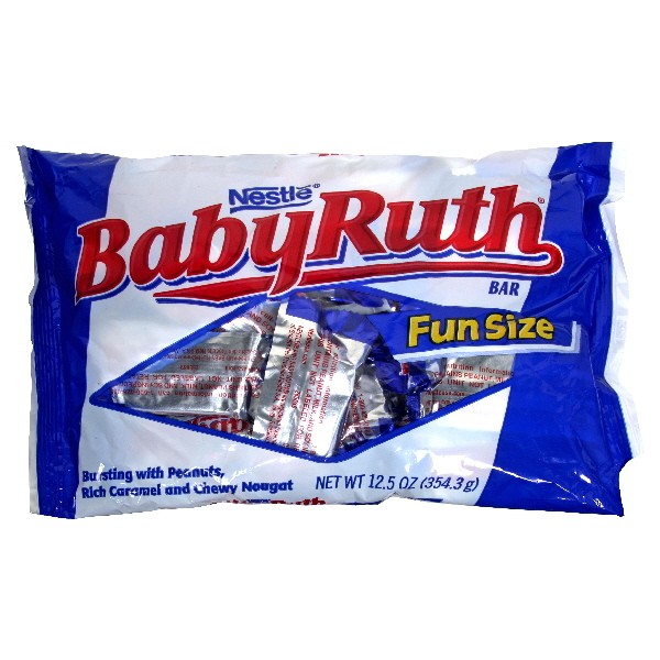 Nestle Baby Ruth Bars Fun Size