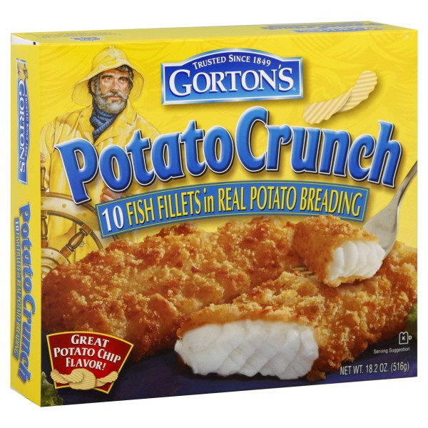 Gorton's Fish Fillets Potato Crunch 10 ct Frozen