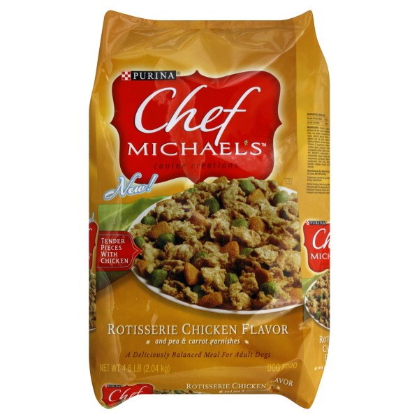 Purina Chef Michael's Dry Dog Food Rotisserie Chicken Flavor