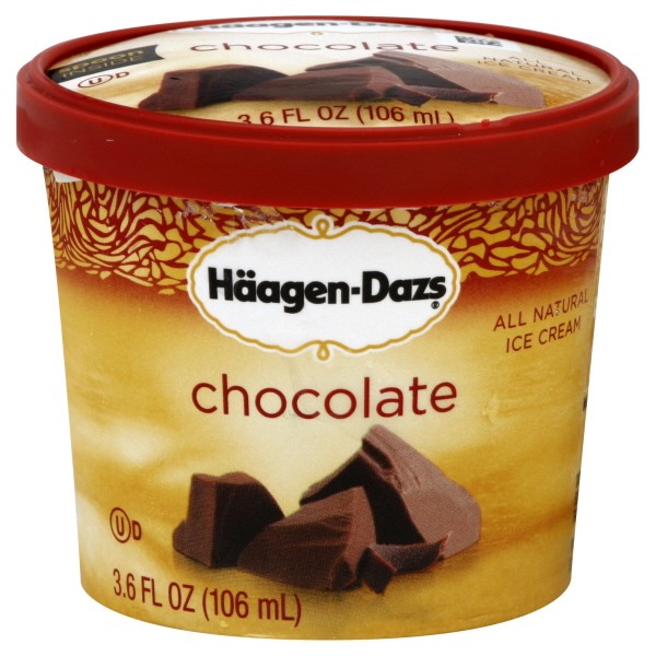 Haagen dazs single serve gelato