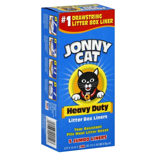 Jonny Cat Litter Box Liners Drawstring Jumbo