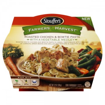 Stouffer's Farmers' Harvest Roasted Chicken & Bowtie Pasta and Vegetables