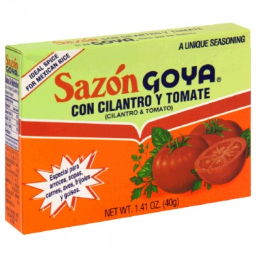 Goya Seasoning Sazon Cilantro & Tomato - 8 ct