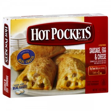 Hot Pockets Breakfast Sausage, Egg & Cheese - 2 ct