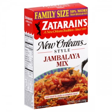 Zatarain's New Orleans Style Rice Mix Jambalaya Family Size