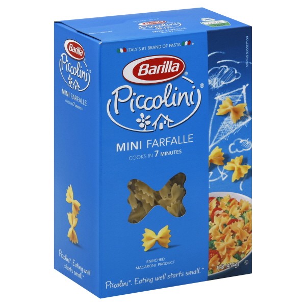 Barilla Piccolini Pasta Farfalle Mini