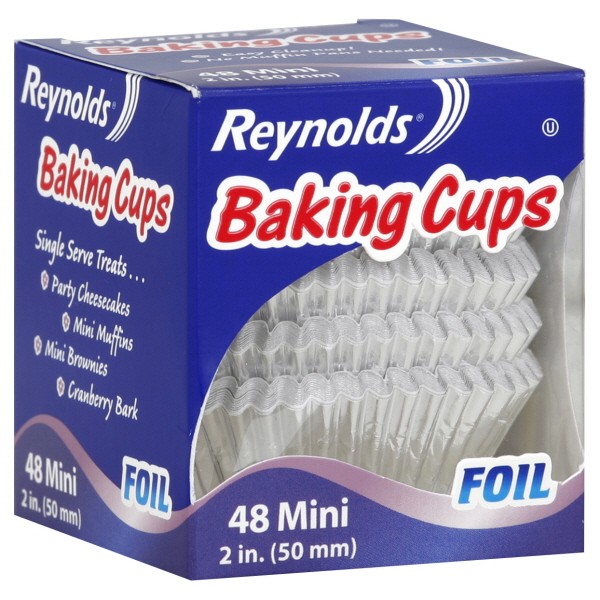 Reynolds Baking Cups Foil Mini 2 Inch
