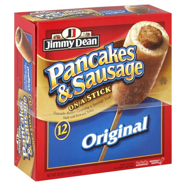 Jimmy Dean Pancakes Sausage on a Stick Original 12 ct