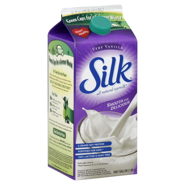 Silk Soy Milk Very Vanilla Natural Refrigerated
