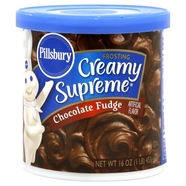Pillsbury Creamy Supreme Frosting Chocolate Fudge pillsbury-funfetti-frosting-chocolate-fudge-15-6-oz-walmart