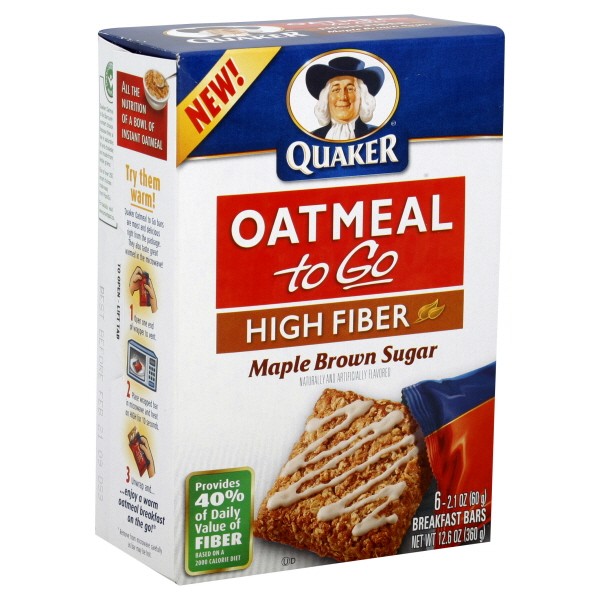 Quaker Oatmeal Nutrition Facts Maple And Brown Sugar High ...