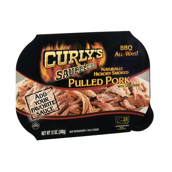 Grumpy Butcher Fully Cooked Duroc Pulled Pork - 2 lb, Hickory Wood Smoked  Premium Pulled Pork