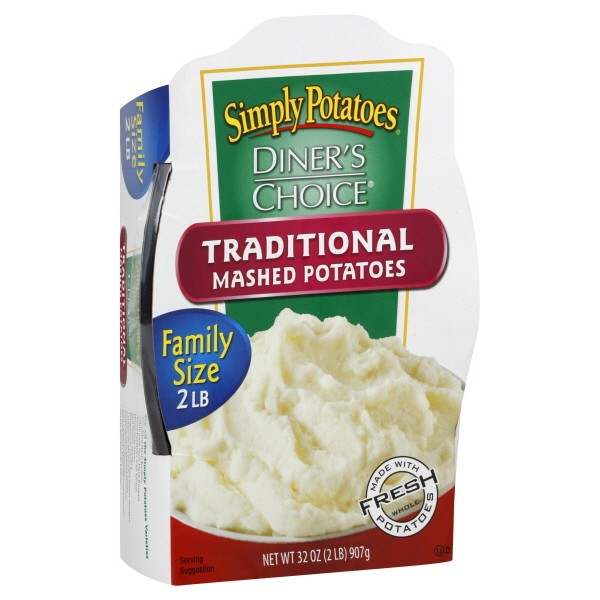 Simply Potatoes Diner's Choice Mashed Potatoes Traditional Family Size