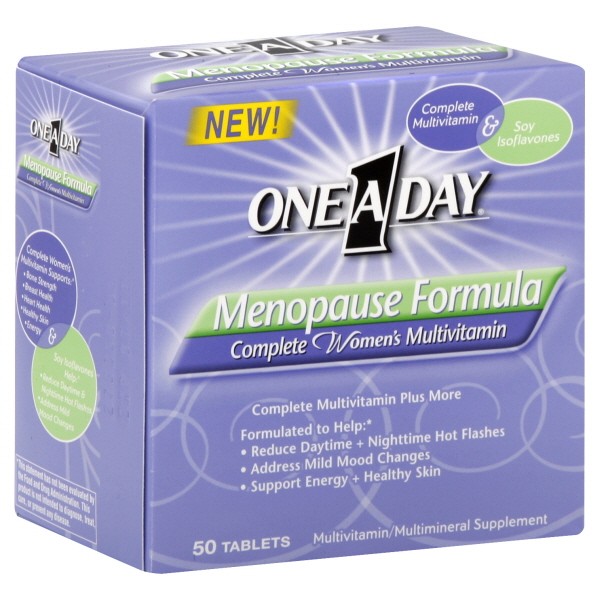 One-A-Day Complete Women's Multivitamin Menopause Formula Tablets