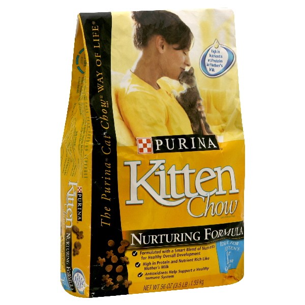 purina kitten chow nurture dry cat food