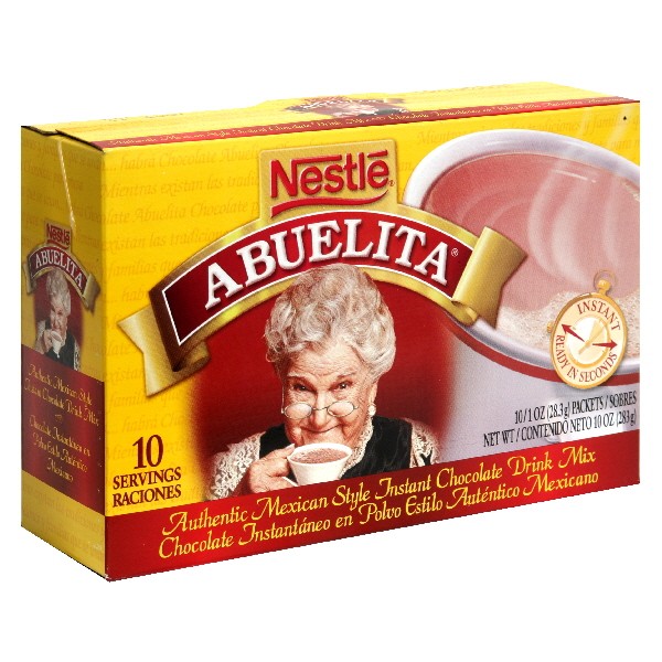 Nestle Abuelita Authentic Mexican Style Hot Chocolate Mix. 