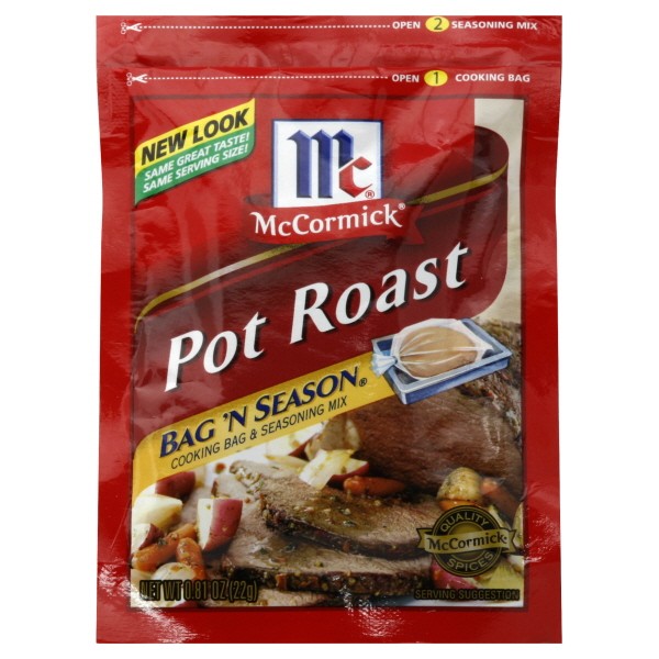 McCormick® Bag 'n Season® Pot Roast Cooking & Seasoning Mix