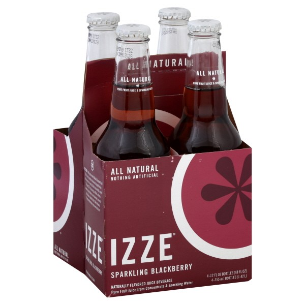IZZE Sparkling Blackberry Juice 4 pk