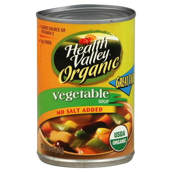 Health Valley Soup Vegetable No Salt Added Organic