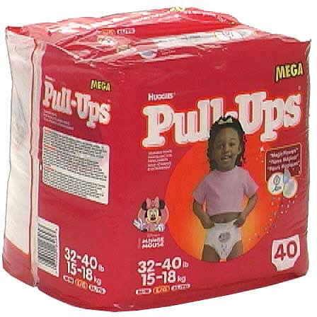 Huggies Pull-Ups Training Pants Learning Designs 3T-4T Girl - 32