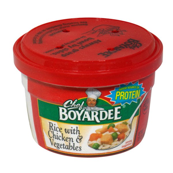 Chef Boyardee Microwave Rice with Chicken & Vegetables