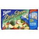 Ziploc Zip 'n Steam Microwave Steam Cooking Bags Medium
