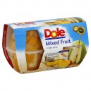 Dole Fruit Bowls Mixed Fruit in 100% Juice - 4 ct