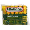 Nathan's Beef Franks Skinless - 8 ct