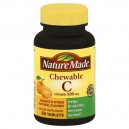 Nature Made Vitamin C 500 mg Orange Flavor Chewable Tablets