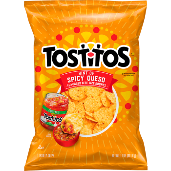 Tostitos Tortilla Chips Hint of Spicy Queso