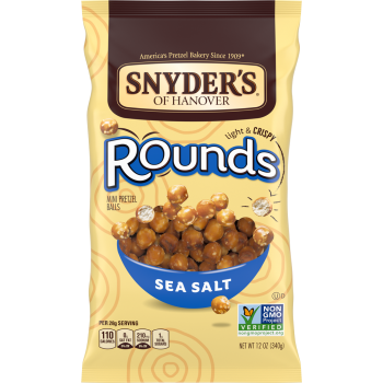 Snyder's of Hanover Rounds Sea Salt