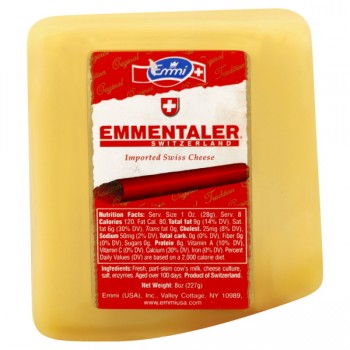 Emmi Cheese Emmenthaler Imported Swiss Chunk