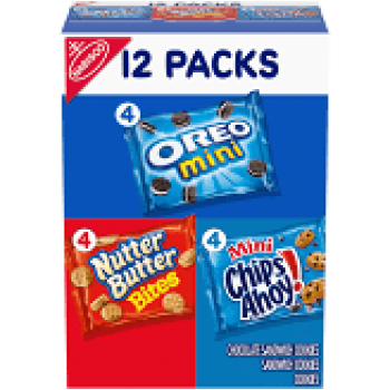 Nabisco Mini Snack Pack Variety Mix - 12 ct.