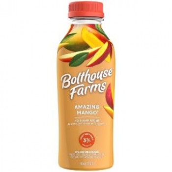 Bolthouse Farms Amazing Mango 100% Juice Fruit Smoothie No Sugar Added - 15.2 oz