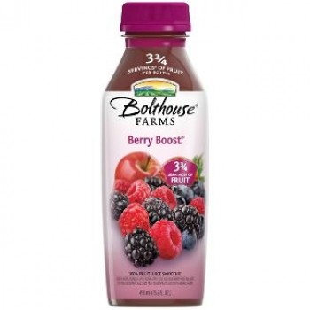 Bolthouse Farms Berry Boost 100% Juice Fruit Smoothie No Sugar Added - 15.2 oz