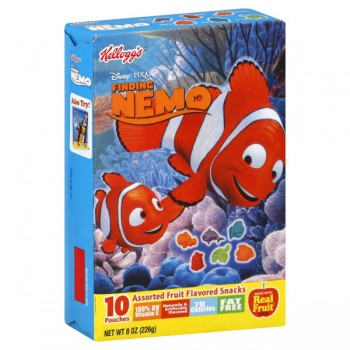 Kellogg's Fruit Snacks Finding Nemo Assorted Flavors - 10 ct
