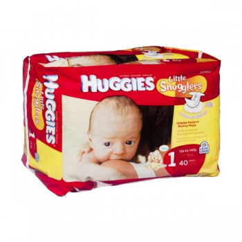 Huggies Little Snugglers Diapers Size 1 Both Jumbo Pack Up to 14 lbs