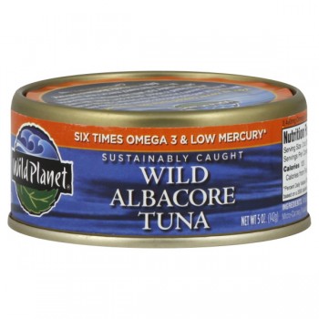 Wild Planet Tuna Wild Albacore Low Mercury Sustainably Caught