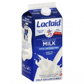 Lactaid 100% Lactose Free Milk Reduced Fat 2%