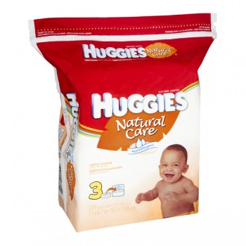 Huggies Natural Care Baby Wipes Scented Refill