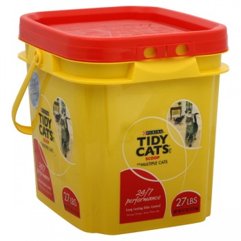Tidy Cats Scoop Cat Litter for Multiple Cats 24/7 Performance