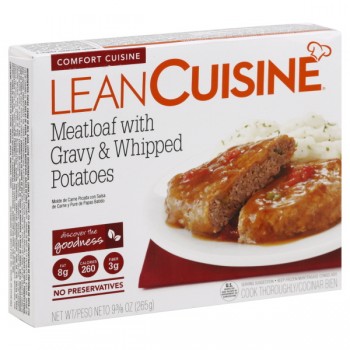 Lean Cuisine Comfort Cuisine Meatloaf with Gravy & Mashed Potatoes