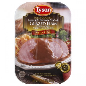 Tyson Ham Maple & Brown Sugar Glazed Extra Lean Fully Cooked Refrigerated