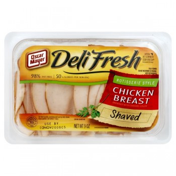 Oscar Mayer Deli Fresh Chicken Rotisserie Shaved
