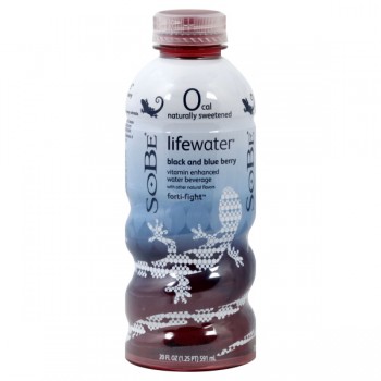 SoBe Life Water Black Blue Berry Vitamin Enhanced Water Beverage 0 Calorie