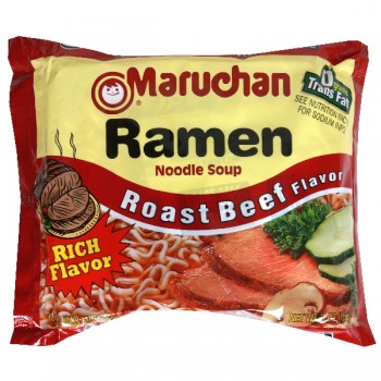 Maruchan Ramen Noodle Soup Roast Beef Flavor