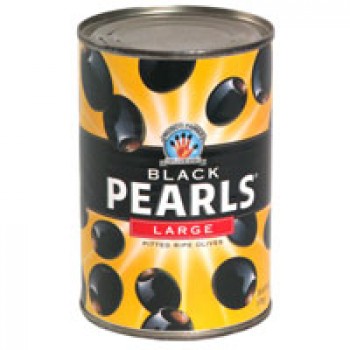 Musco Family Olive Co. Black Pearls Olives Ripe Pitted Large