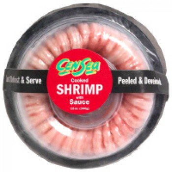Shrimp Ring with Cocktail Sauce - 61-70 ct Frozen