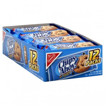 Nabisco Chips Ahoy! Cookies Snack Paks - 12 ct